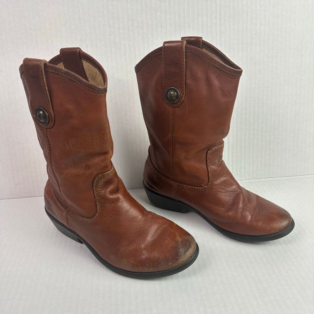 Frye Girls 12 Youth Melissa Button Boots